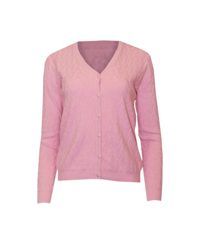 Jersey ajustado con cuello de pico. Disponible en varios colores. Moda mujer.